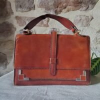 Sac à main et à bandoulière vintage en cuir