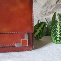 Sac à main et à bandoulière vintage en cuir