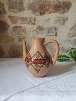 Théière berbere motifs peints