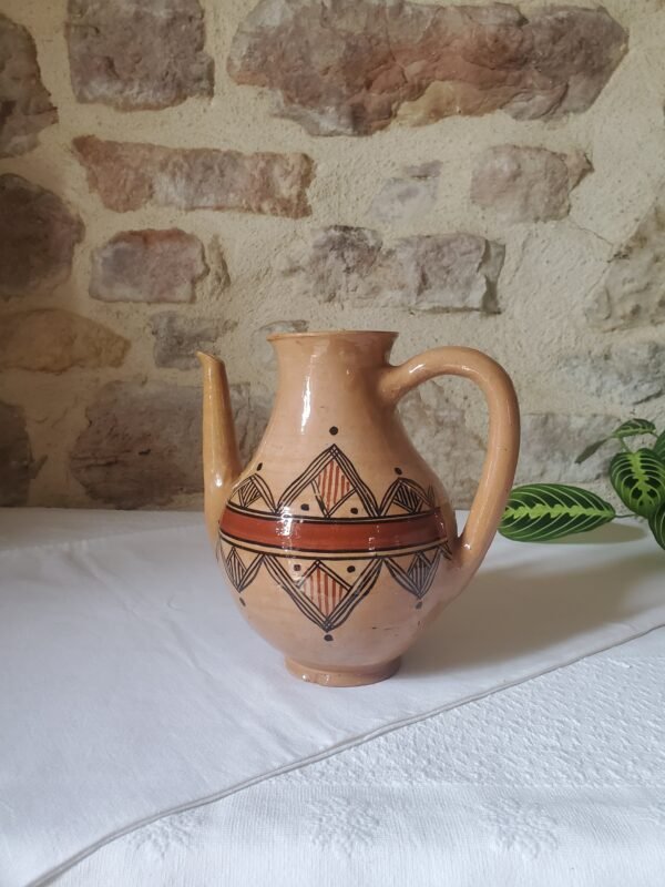 Théière berbere motifs peints