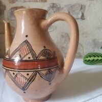 Théière berbere motifs peints