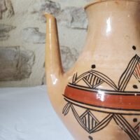 Théière berbere motifs peints