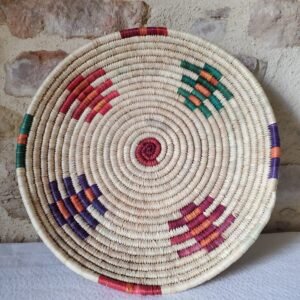 Corbeille en osier berbere