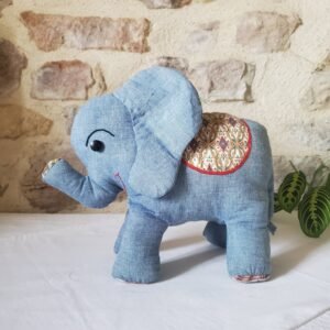 Peluche éléphant fait main
