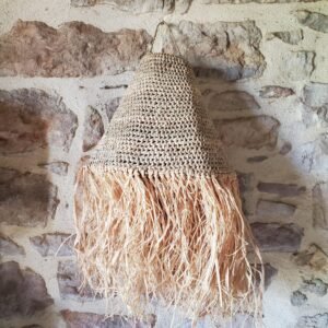 Suspension en feuilles de palmier
