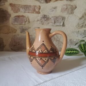 Théière berbere motifs peints