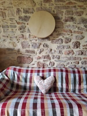 Haïk berbère vintage 280 x 168 cm