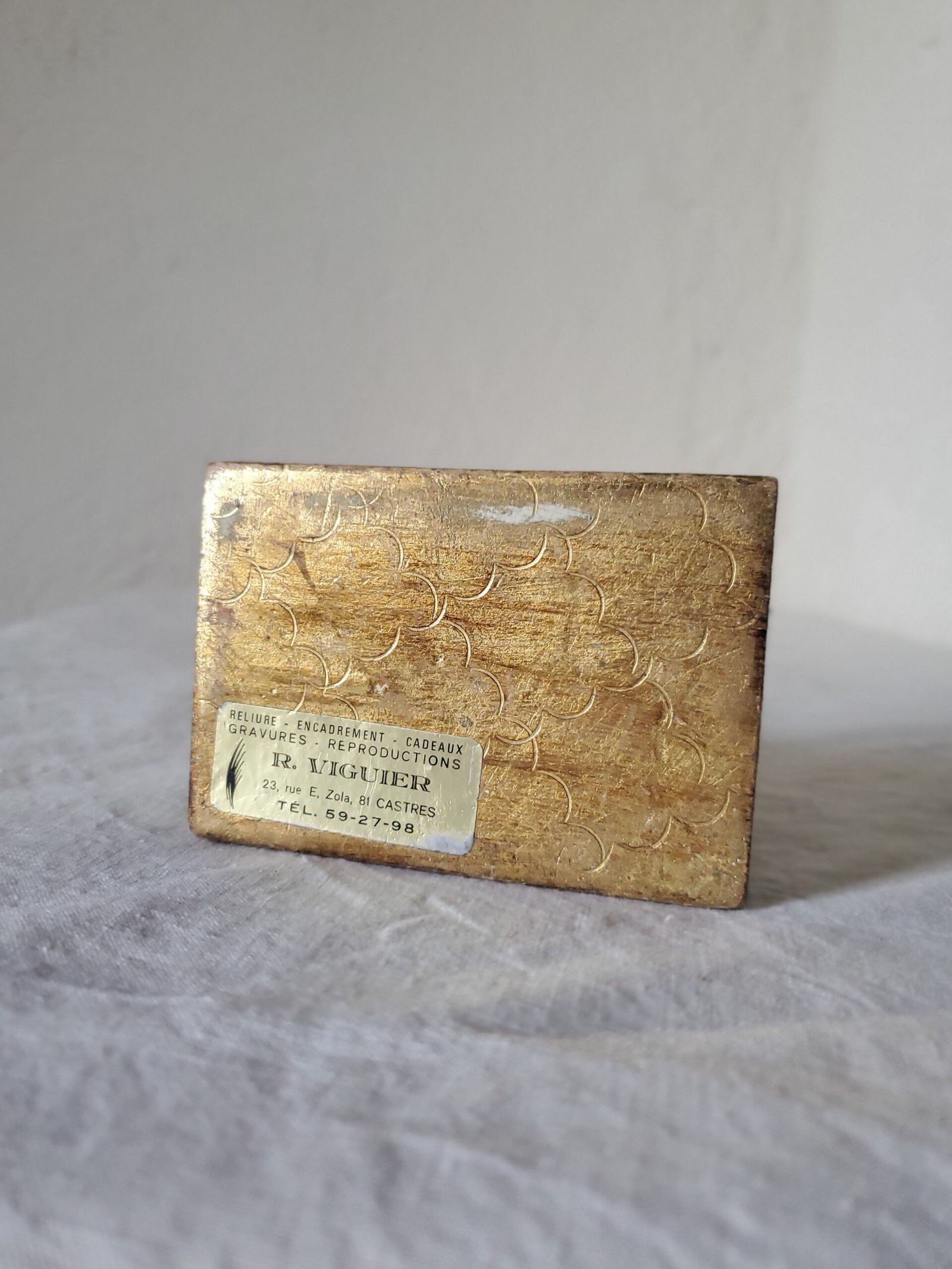 Boîte artisanale en bois – Inspiration florentine – Image 5