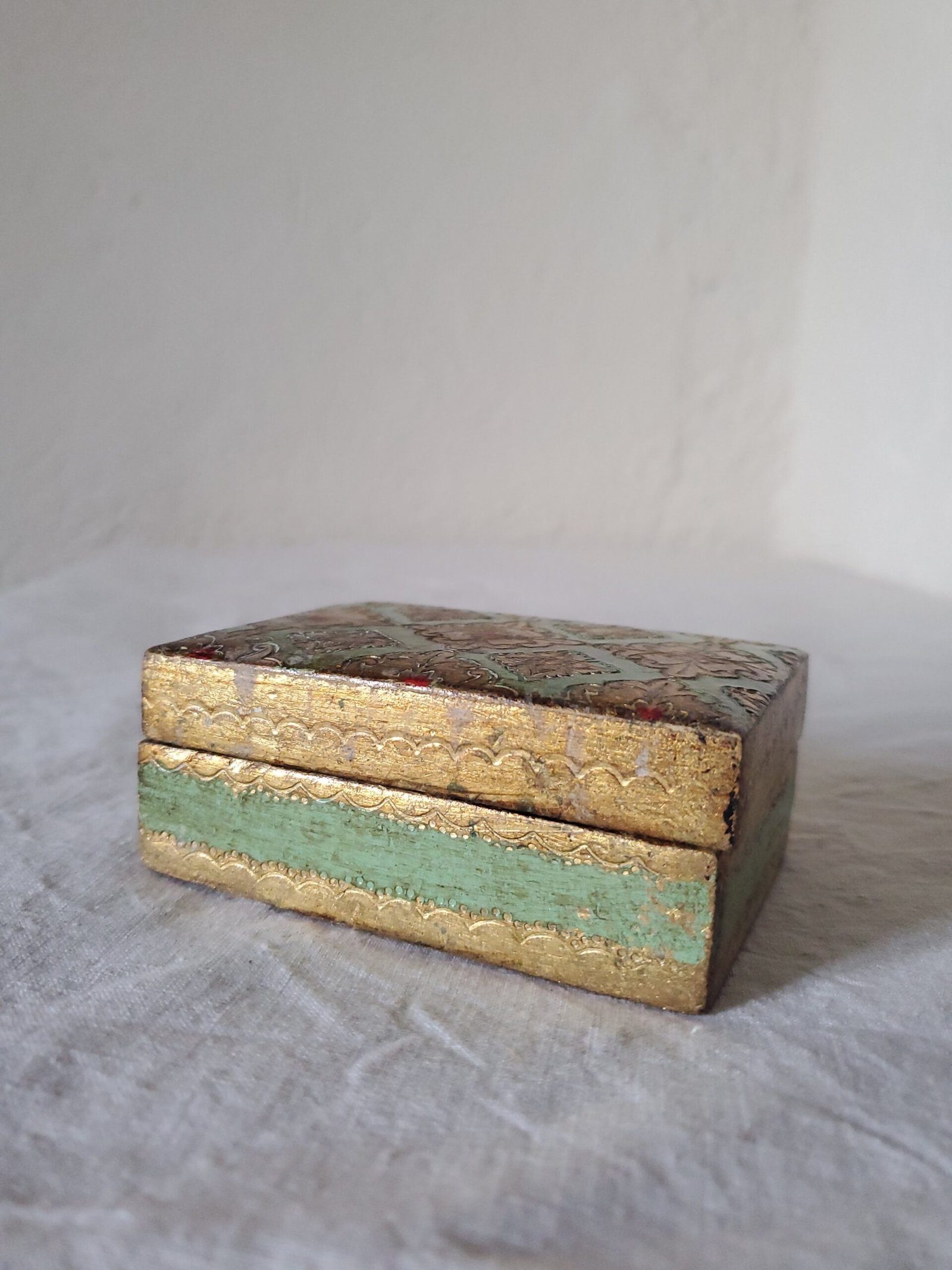 Boîte artisanale en bois – Inspiration florentine – Image 4