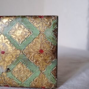 Boîte artisanale en bois – Inspiration florentine