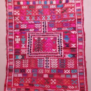 Kilim berbère tissé main – Tapis berbère artisanal en laine