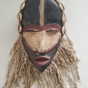 Ancien masque africain Côte d'Ivoire art tribal