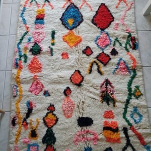 Tapis berbère Azilal pure laine