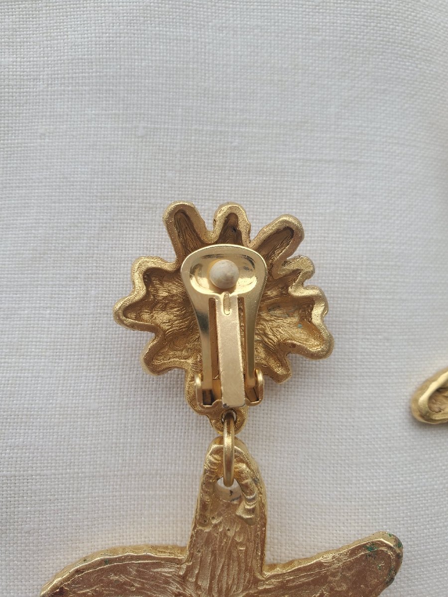 Clips oreilles vintage Yves Saint Laurent 7 (2).jpeg