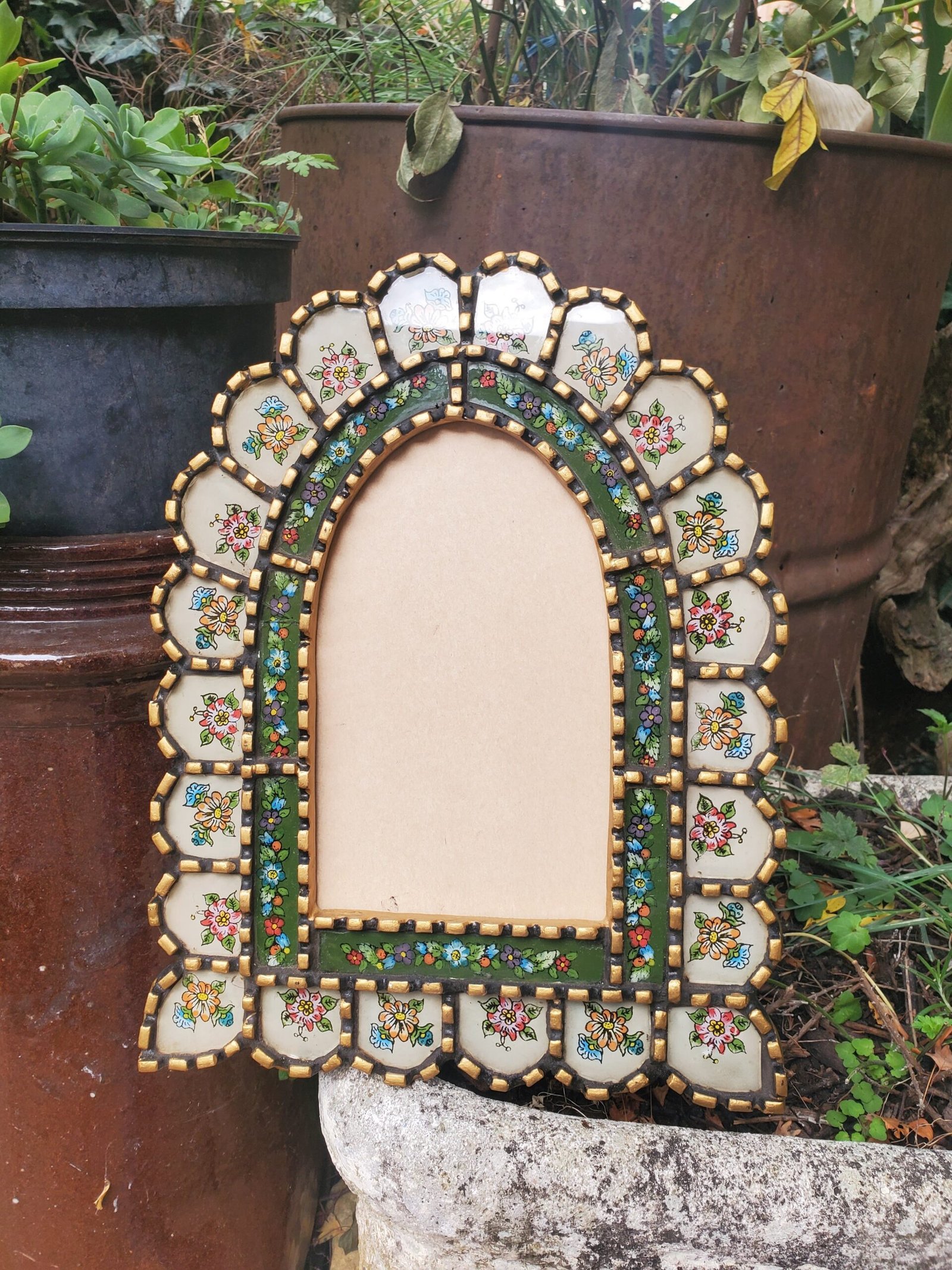 Cadre peruvien en verre maison anouchka 5.jpg