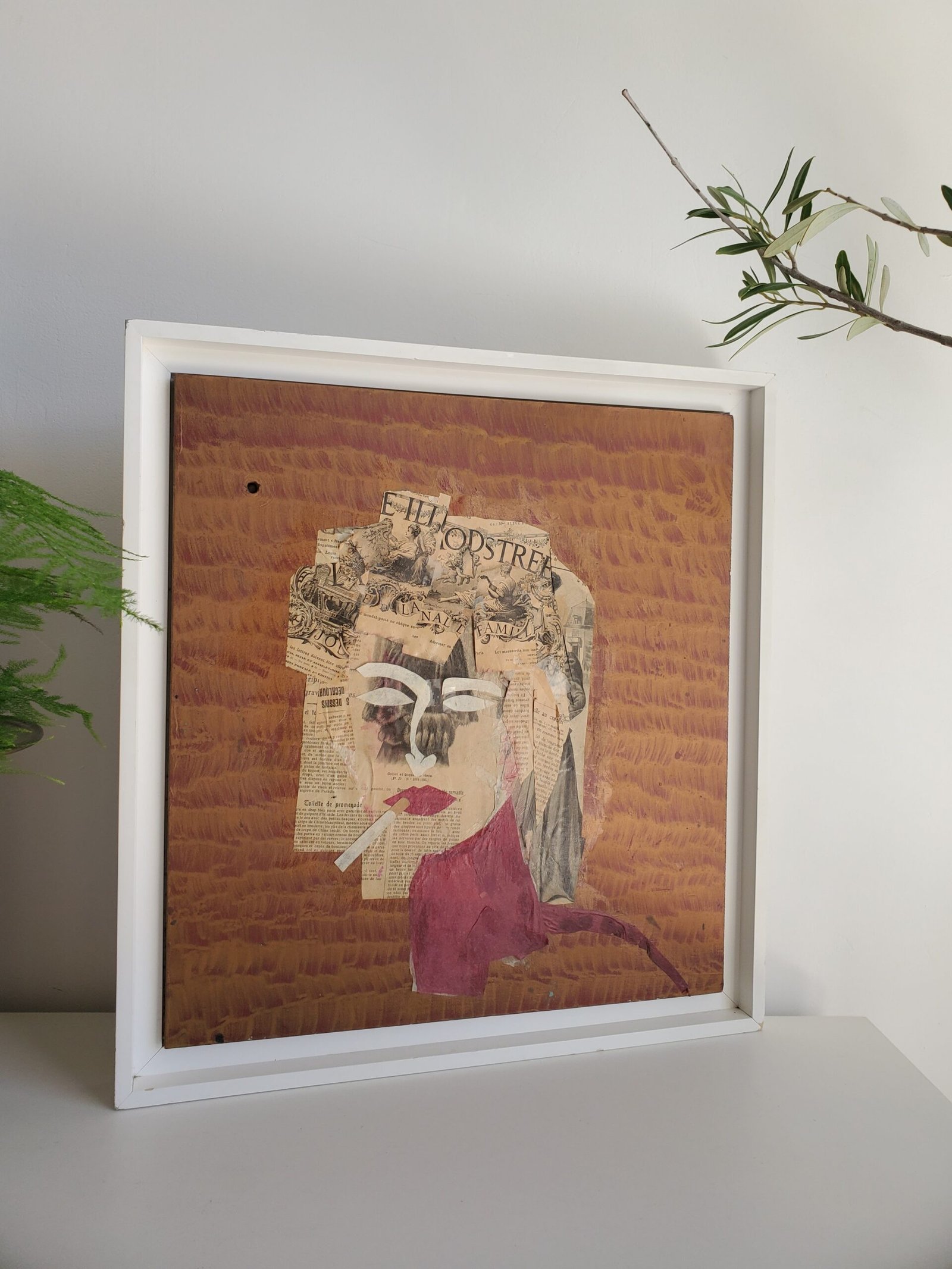 Tableau portrait femme collage maison anouchka 6.jpg