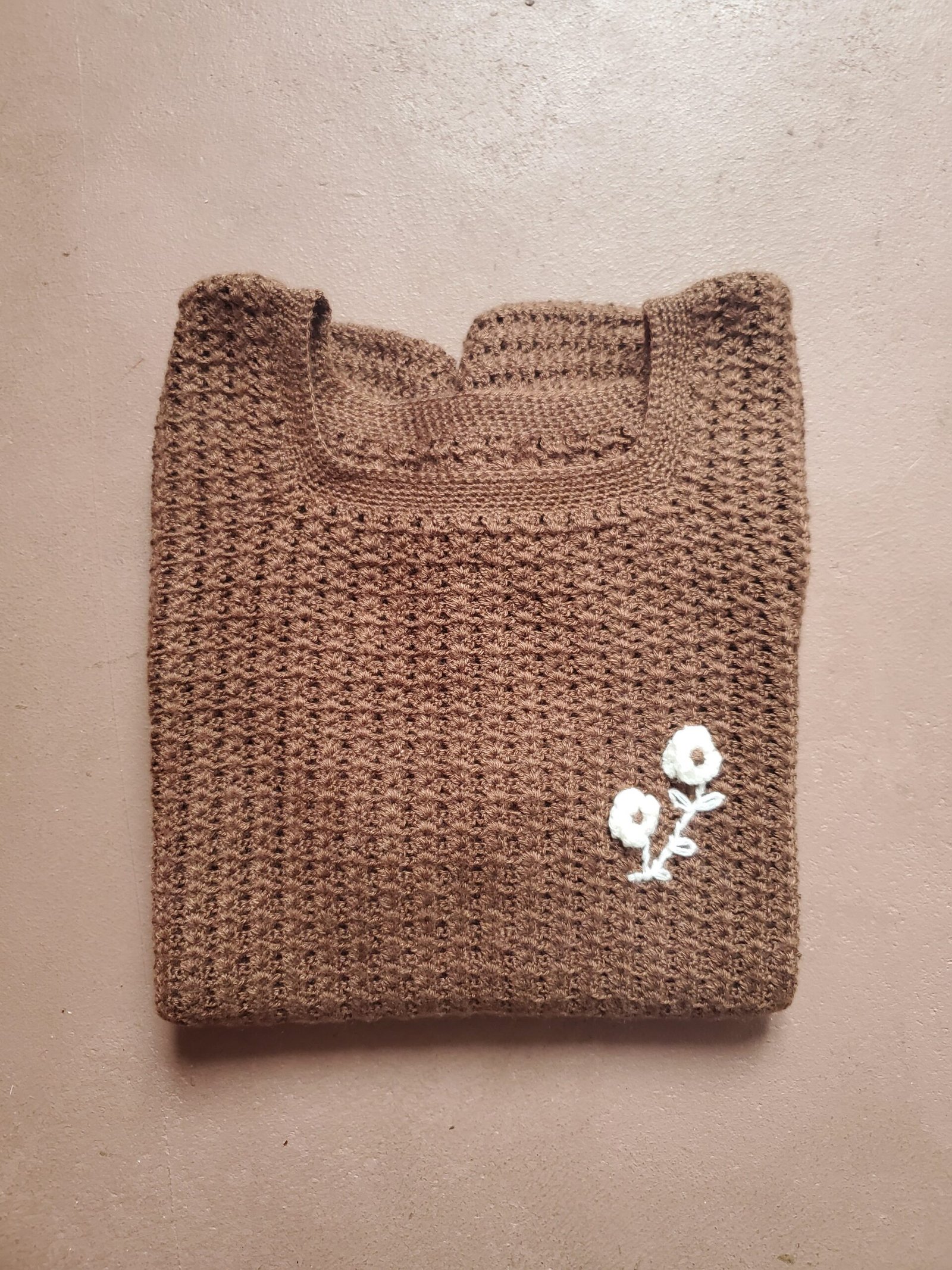 haut tricot marron fait main maison anouchka 1.jpg