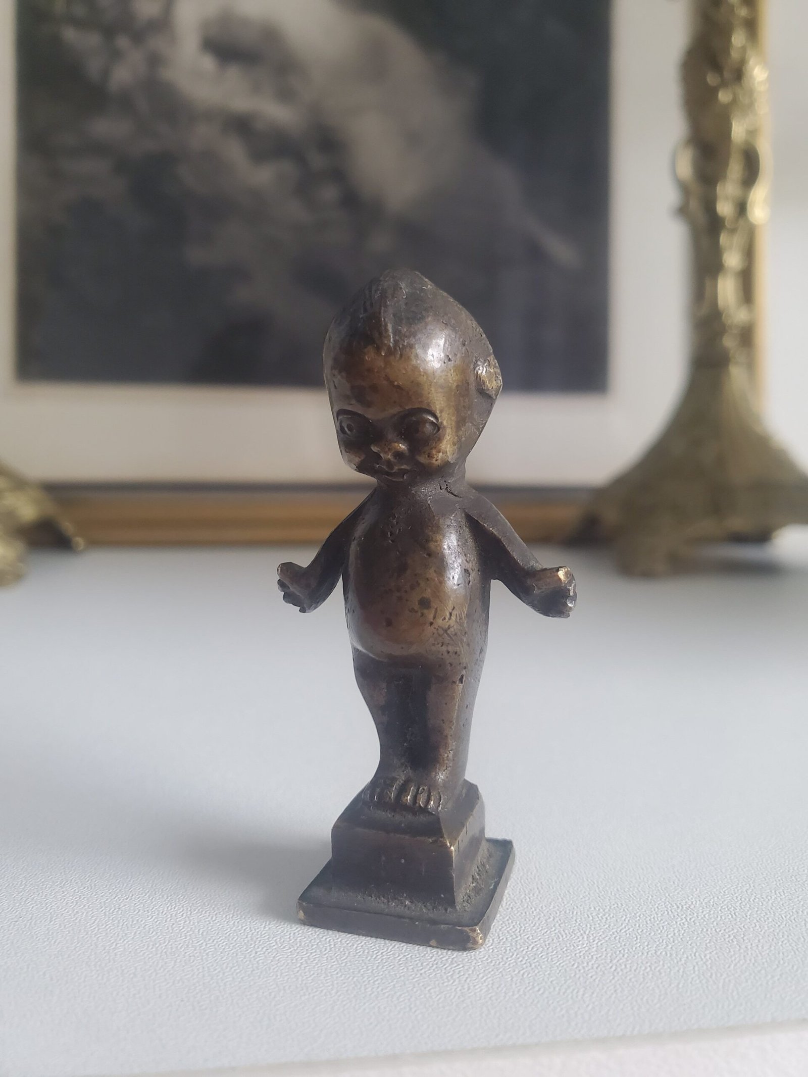sceau bronze art nouveau kewpie maison anouchka 2.jpg
