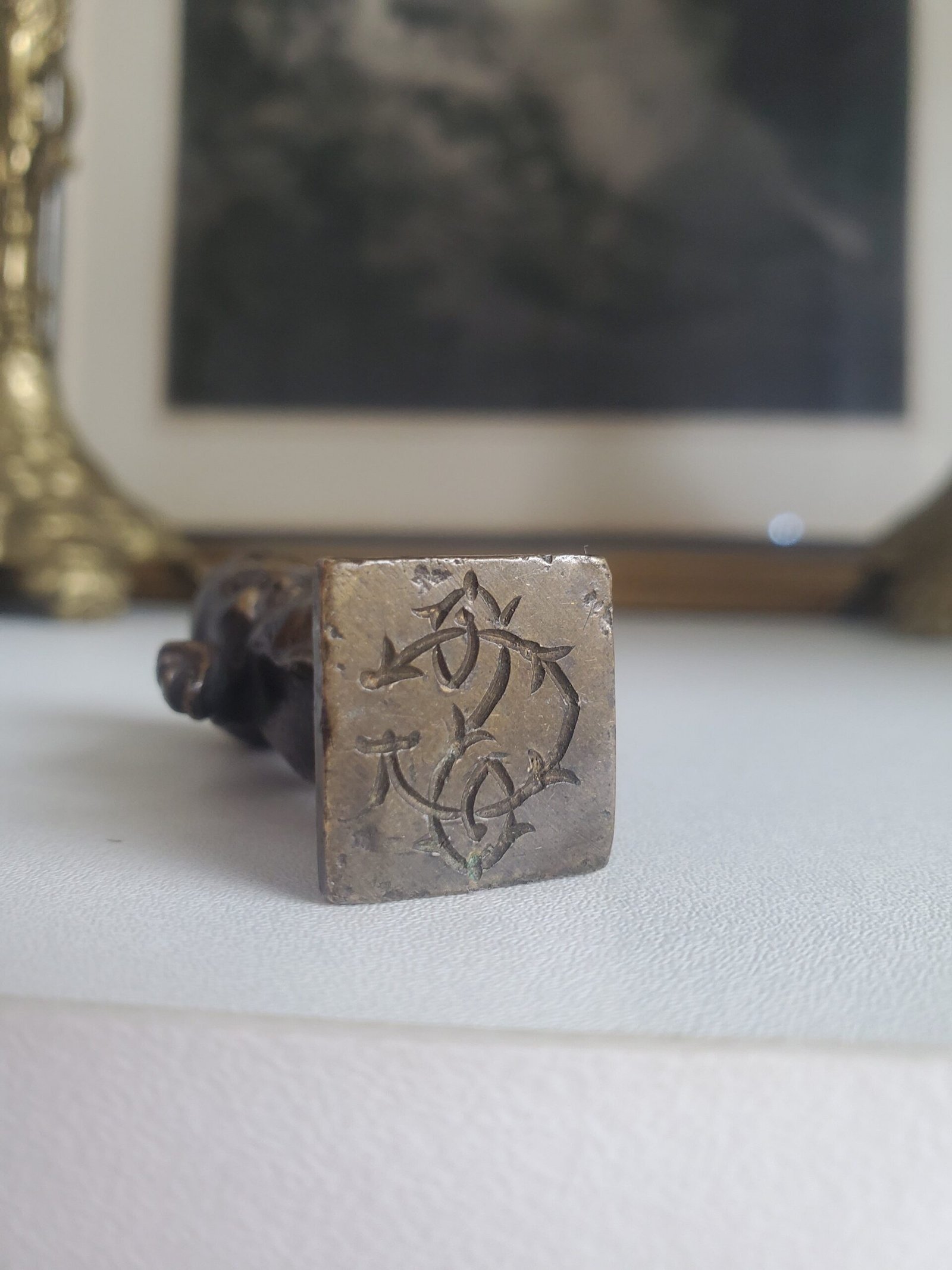 sceau bronze art nouveau kewpie maison anouchka 6.jpg